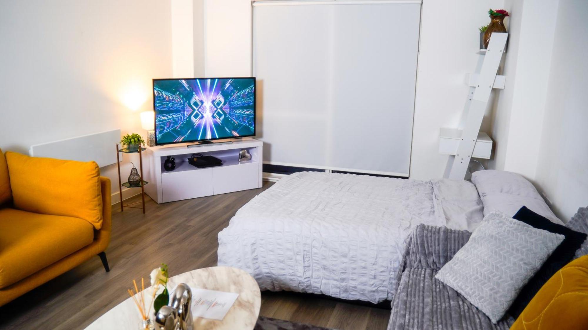 Manchester City Centre Apt With Balcony & Free Parking - Including Free 1-Hour Late Check-Out For Bookings On The 29Th 31St May, Justeat Voucher For 2-Night Stays Minimum! Exteriér fotografie